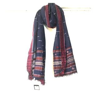 Multi-colored scarf